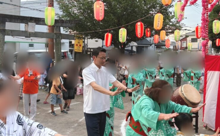 各地域での夏祭りへ